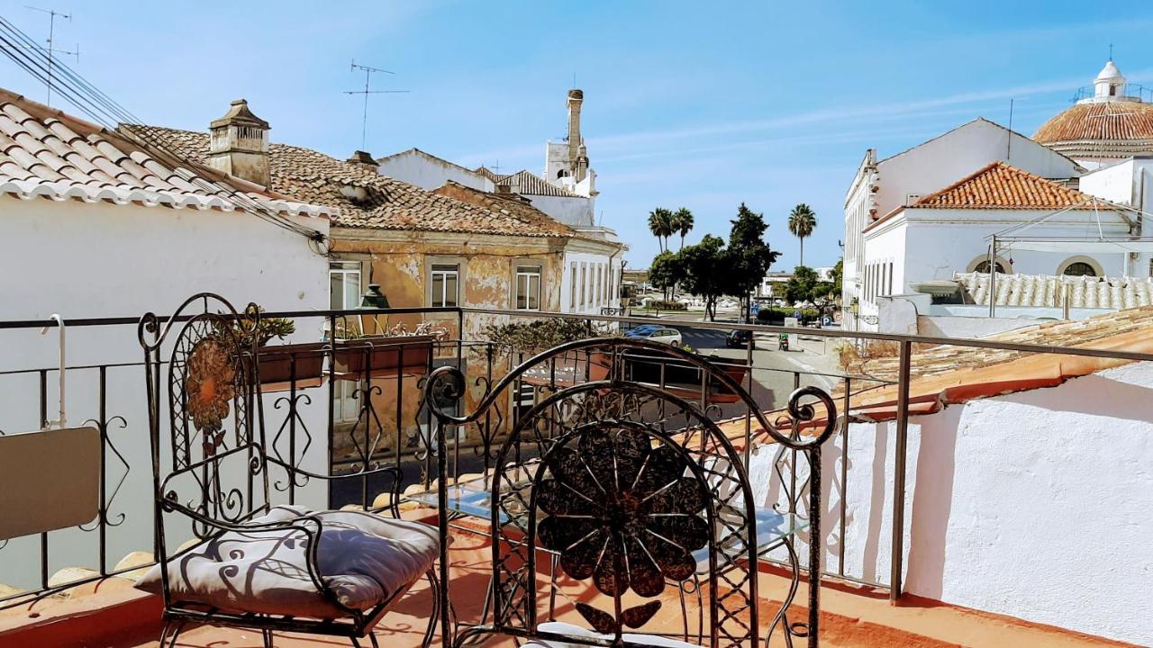 Happy Terrace Downtown Tiny House 100% Portuguese Villa Faro Buitenkant foto