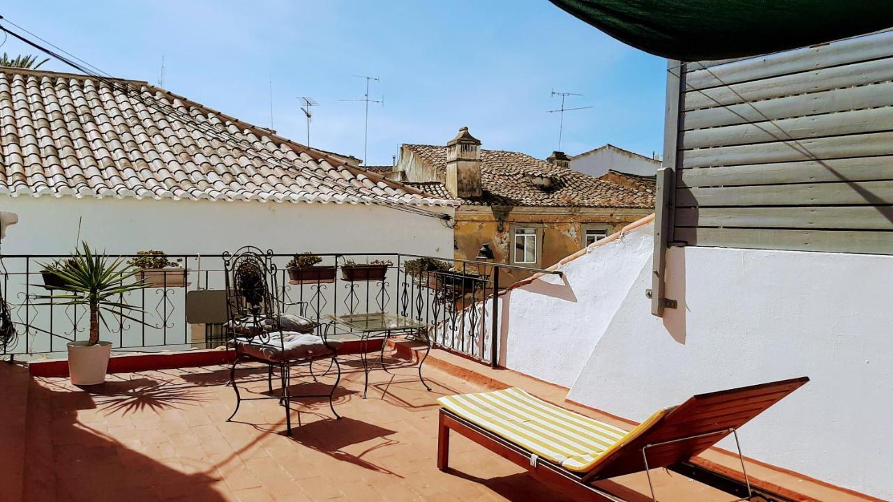 Happy Terrace Downtown Tiny House 100% Portuguese Villa Faro Buitenkant foto